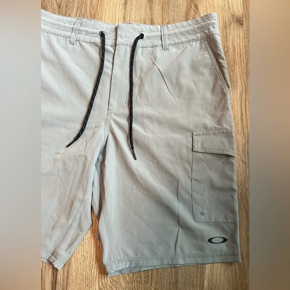 Oakley Gray Regular Fit Shorts